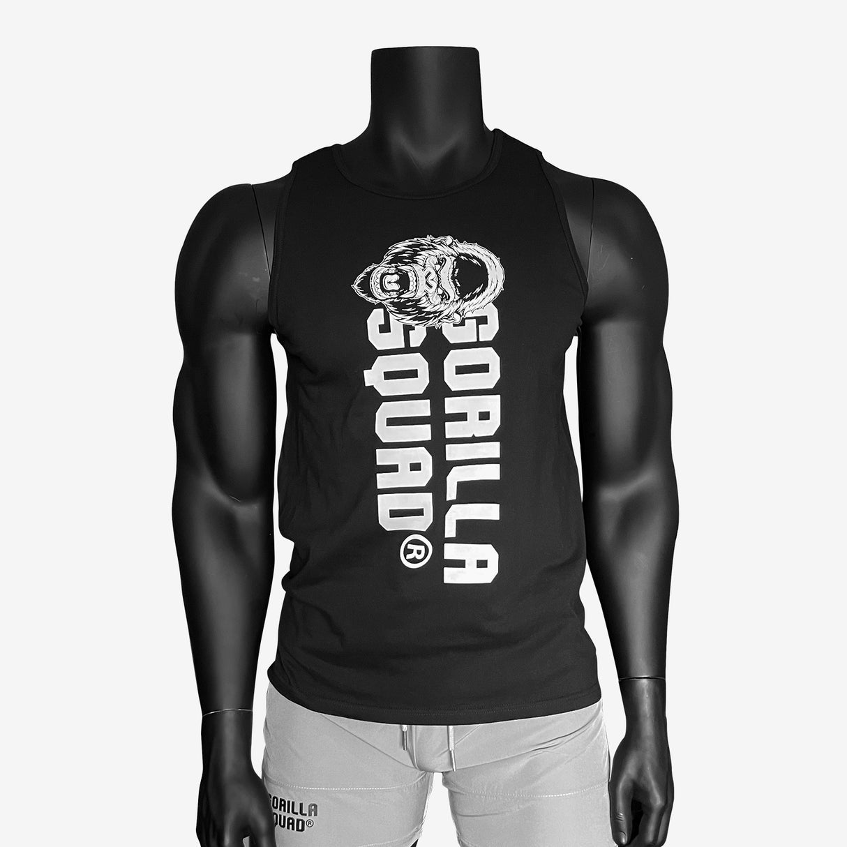 オーバーサイズ メンズ タンクトップ アングリーゴリラフェイス