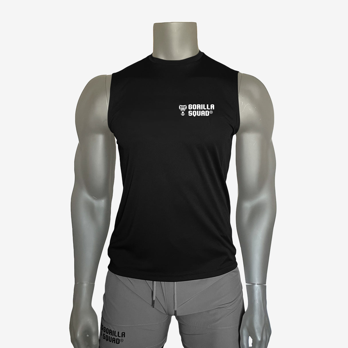 吸汗速乾ドライノースリーブ(ロゴ小)