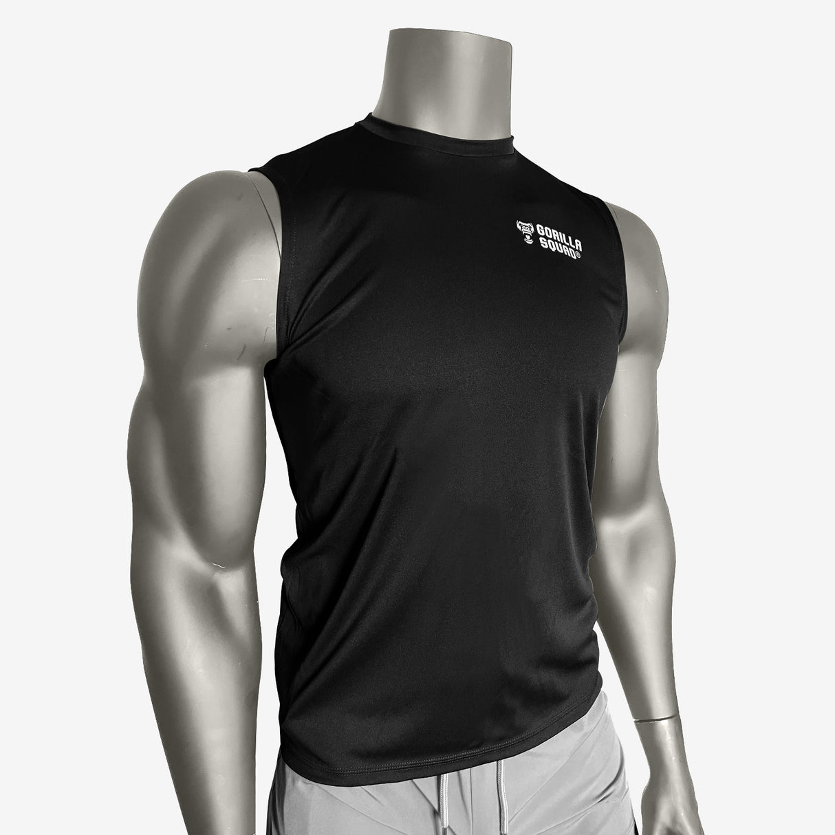 吸汗速乾ドライノースリーブ(ロゴ小)