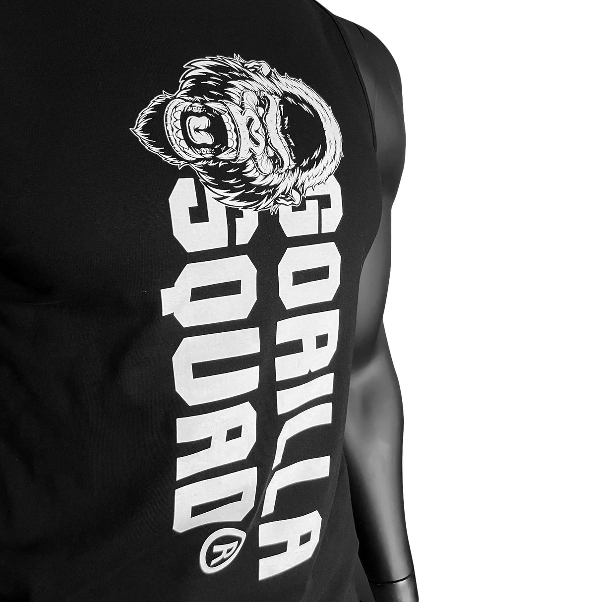 オーバーサイズ メンズ タンクトップ アングリーゴリラフェイス