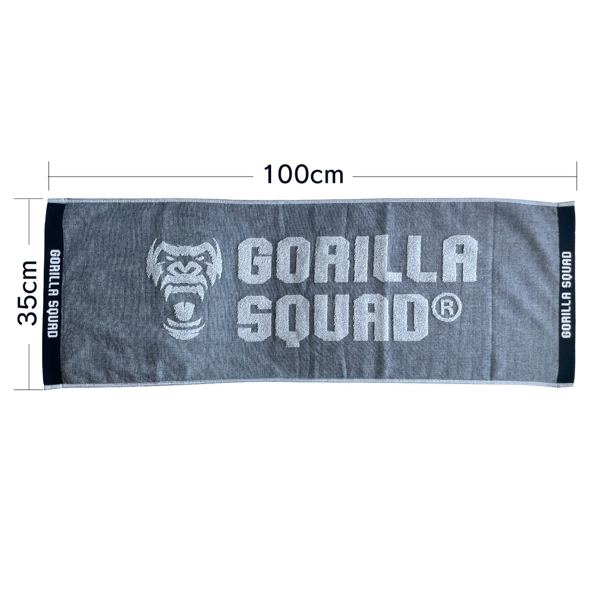 ブランドロゴスポーツタオル シャーガード織 綿100%