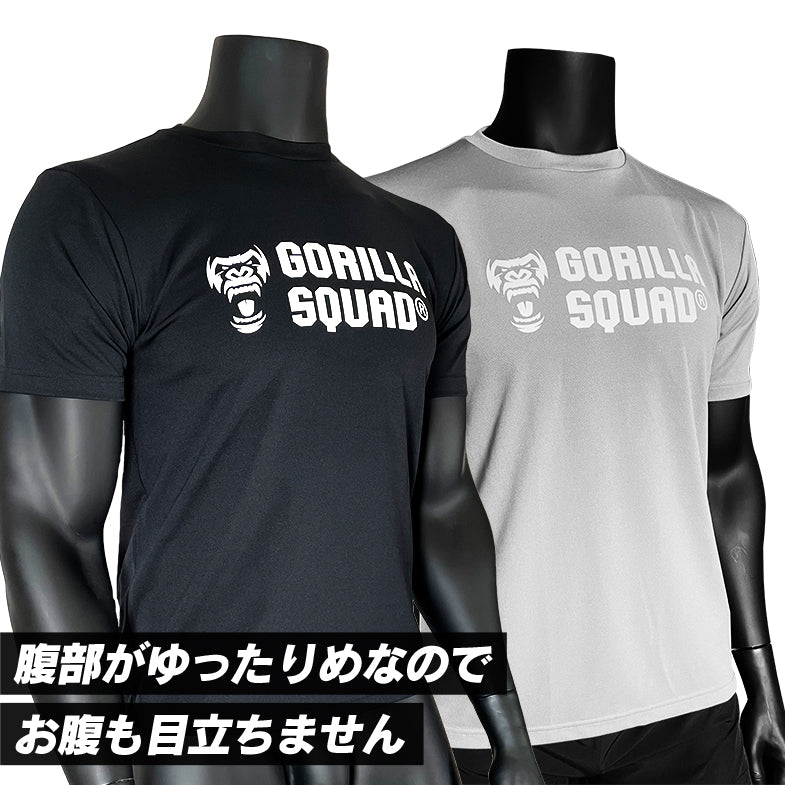 吸汗速乾スポーツドライメッシュTシャツ レギュラーフィット