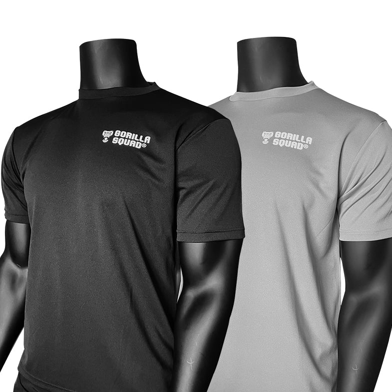 吸汗速乾スポーツドライメッシュTシャツ レギュラーフィット