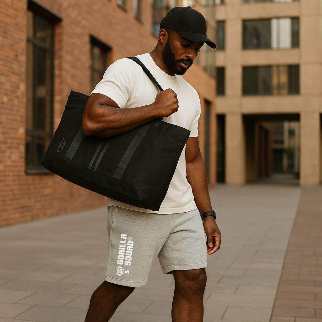 ビッグトートバッグ BIG GYM TOTE BAG ファスナー付き 2WAY 大容量28.5L