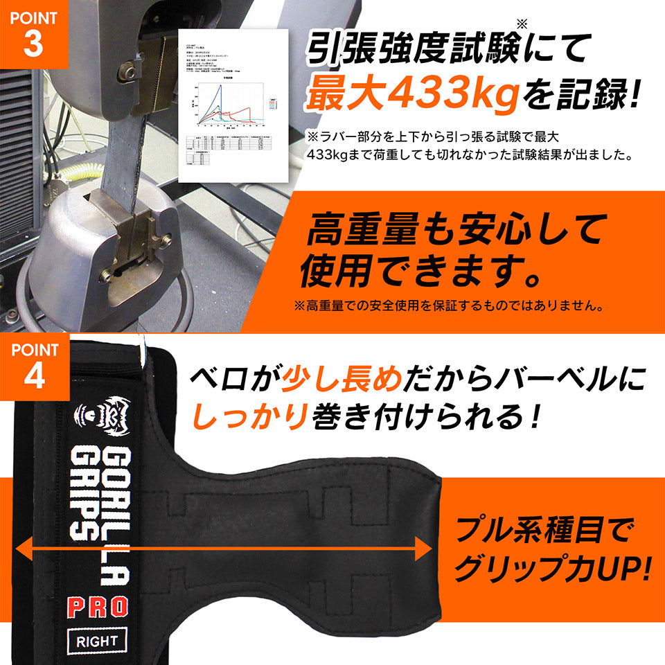 ゴリラグリップスプロ / GORILLA GRIPS PRO