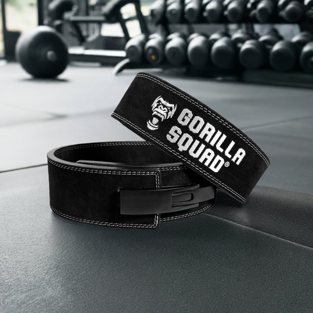 筋トレ パワーベルト レバーアクション レバーロック式 Lサイズ 3XL-_-GORILLA-SQUAD-Weight-