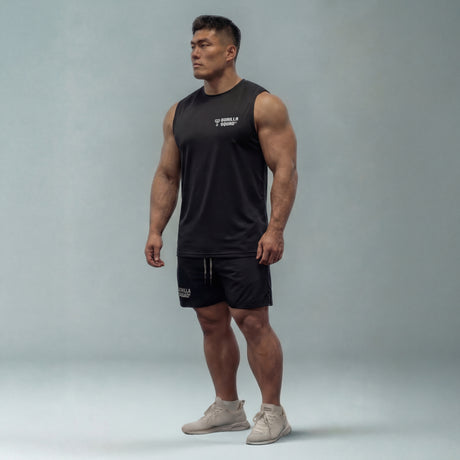 吸汗速乾ドライノースリーブ（ロゴ小）